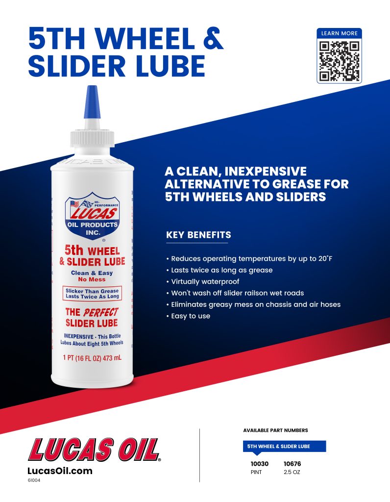 5th Wheel & Slider Lube Flyer