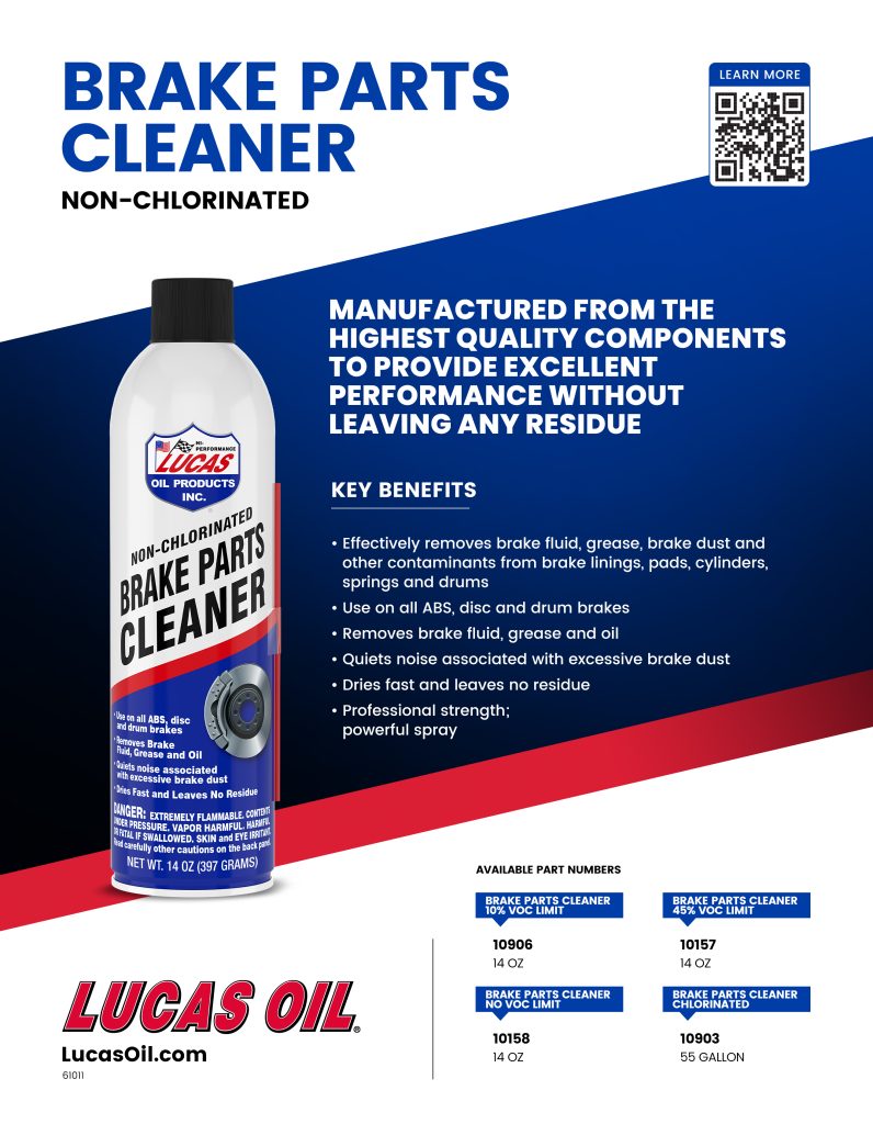 Brake Cleaner Flyer