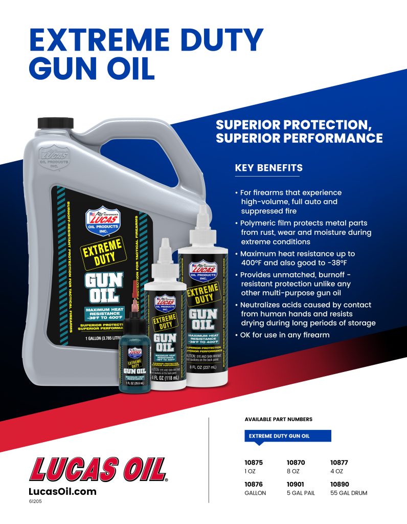 Extreme Duty Gun Oil