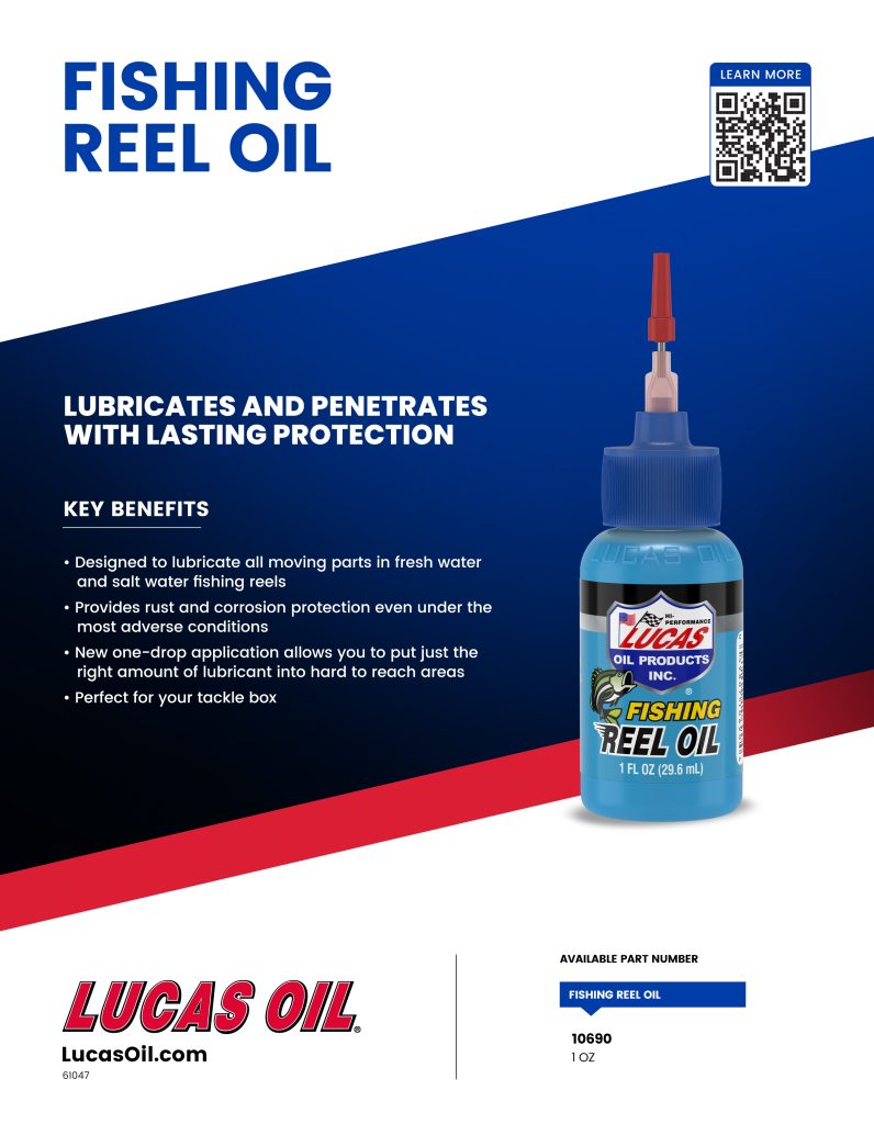 Fishing Reel Oil Flyer