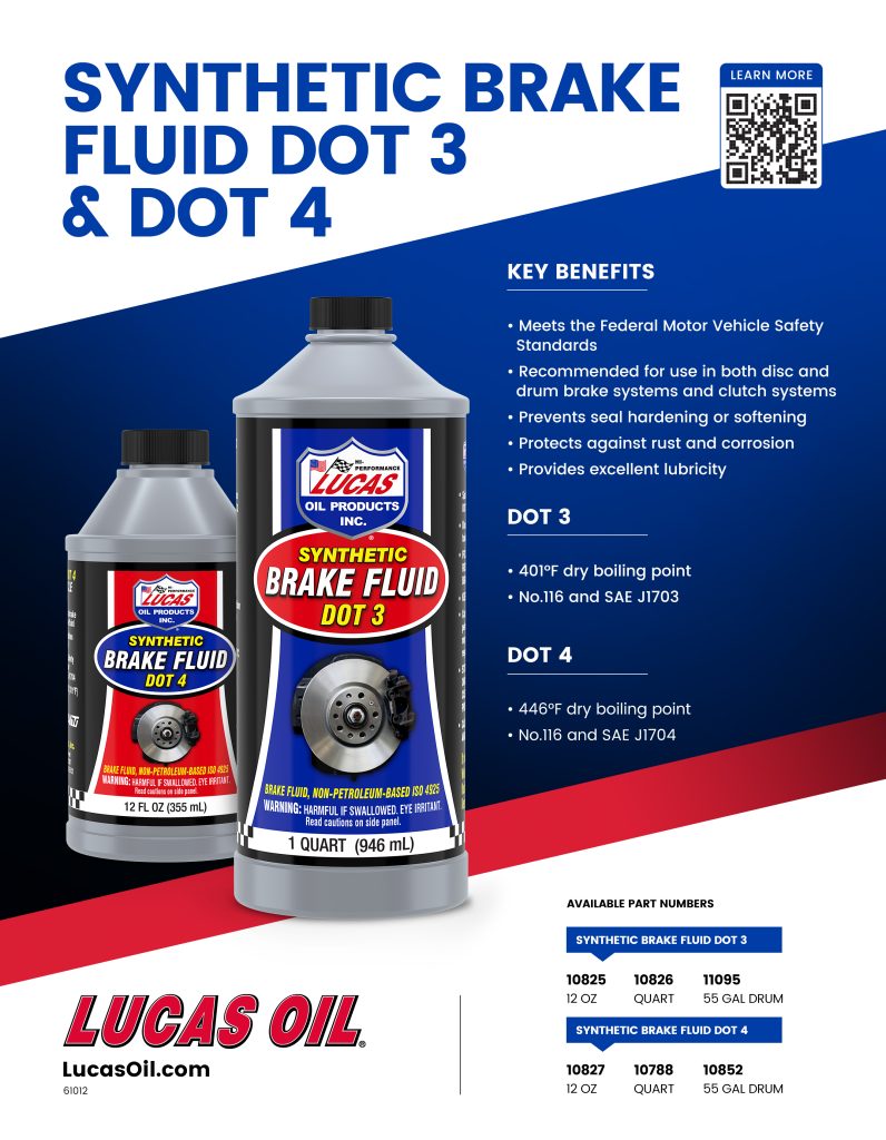 Synthetic Brake Fluid Flyer